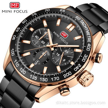 New Luxury Mens Watches with Stainless Steel Brand